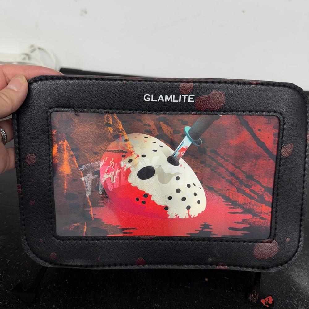 Flash Sale!Glamlite Horror-Themed Makeup Bag